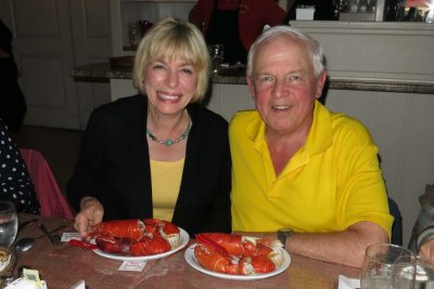 Mussels and Lobster dinner in Baddeck