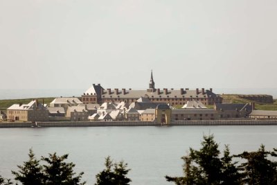 The fortress at Louisbourg