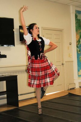 Dancer at College of Piping