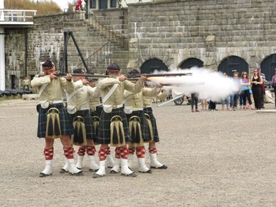 Infantry fire at the Halifax Citadel