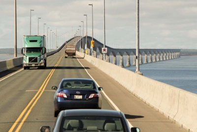 On the Confederation Bridge to New Brunswick