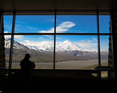 Mt. McKinley from the visitor center