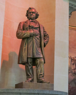 Stephen Douglas in the rotunda