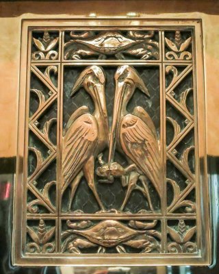 Ornate bronze decoration