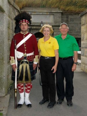 At the Citadel in Halifax