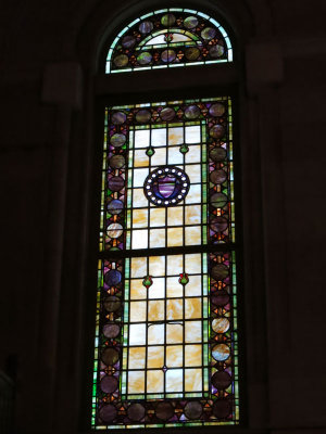 Window in Senate chamber