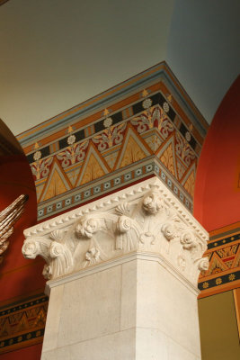 Ornate column detail