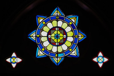Senate Chamber stained glass