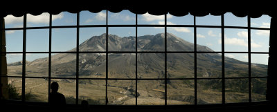 View of Mt. Saint Helens after the movie