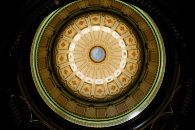 California State Capitol rotunda