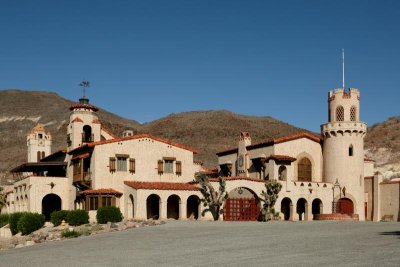 Scotty's Castle in Death Valley