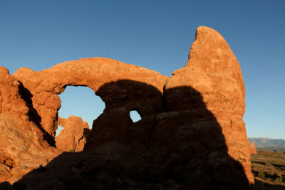 Turret Arch and the Windows in Arches