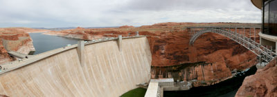 Glen Canyon Dam and Bridge