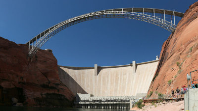 Glen Canyon Dam and Bridge