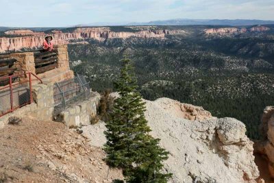 Ginny at Rainbow Point in Bryce