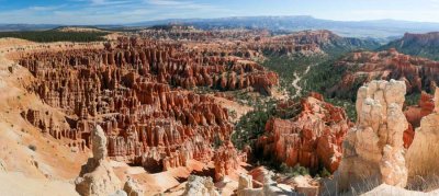 Panorama from Inspiration Point in Bryce