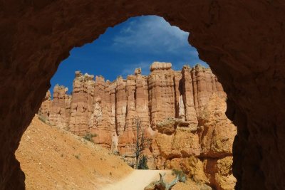 On a hike into Bryce Canyon