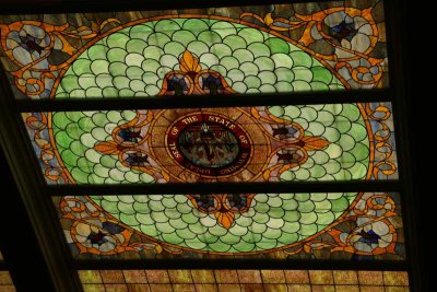 House chamber ceiling 