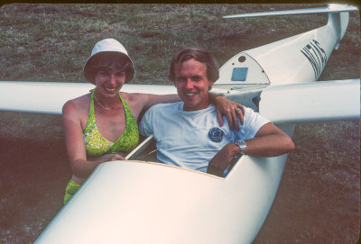 1978 - Hot babe and new airplane, life is good!
