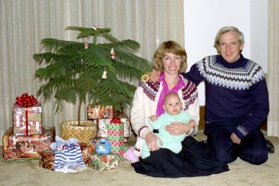 1981 - First Christmas with Richard