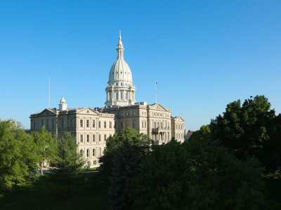 Michigan State Capitol in Lansing