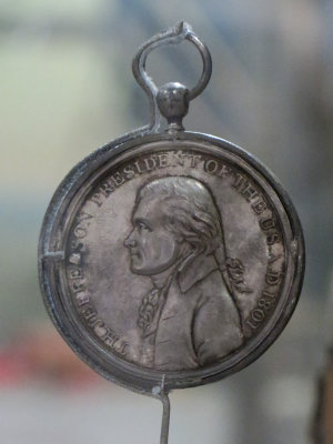 Genuine Jefferson Peace Medal found near Pierre