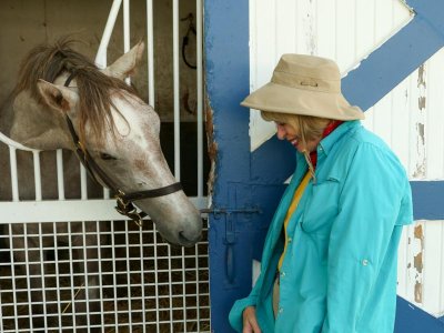 Ginny making friends