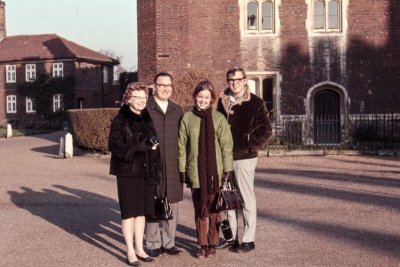 1970 - Family trip to England