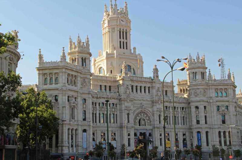 Palacio de Cibeles, Madrid, Spain 2013
