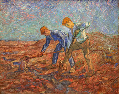 Van GoghLes bêcheurs