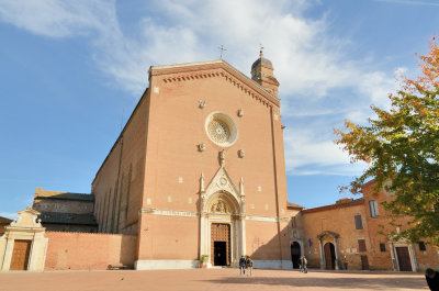 Tuscany. Siena. Chiesa di S. Francesco