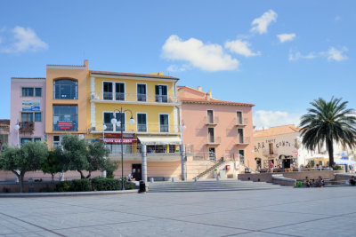 Sardinia. Santa Teresa. Piazza Vittorio Emanuele I