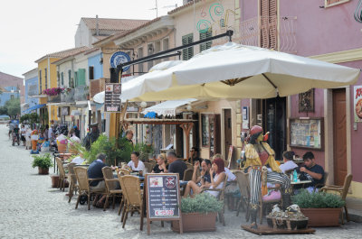 Sardinia. Santa Teresa. Via XX Settembre