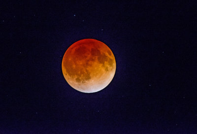 Blood Moon of the Total Lunar Eclipse of April 15, 2014
