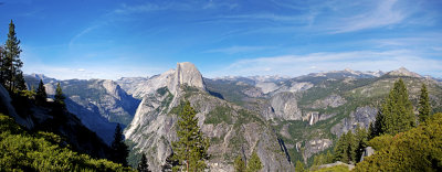 Glacier Point view, Yosemite National Park, CA