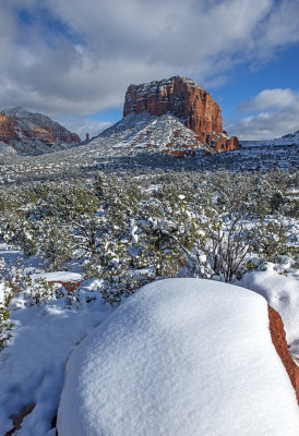 The Courthouse from Yavapai Vista Trail, Sedona, AZ