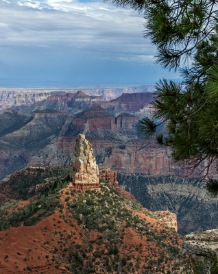 Hayden Peak from Point Imperial, Grand Canyon National Park, AZ