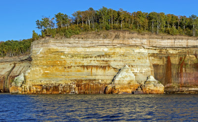 Painted Cliffs, Pictured Rocks National Lakeshore, MI