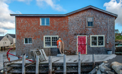 Fisherman's Shack, Peggys Cove, Nova Scotia