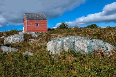 Cottage, Peggys Cove, Nova Scotia
