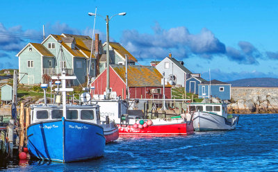 Peggys Cove fishing village, Nova Scotia
