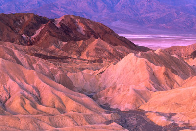  Badlands at Zabriskie Point , Death Valley National Park, CA