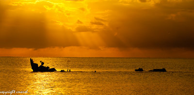 Black River Sunset - Jamaica