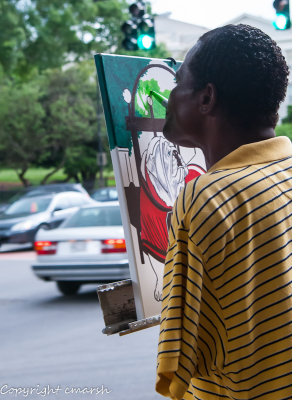 The Sidewalk Artist