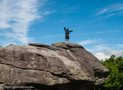 CLM_5857.jpg - ... i climbed the rock on Grandfather Mountain.