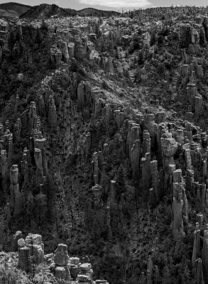 Rock Formations Chiricahua Monument 