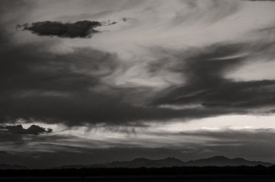  Monsoon shower, Sunset 