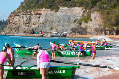 Surfboat Teams Prepare for the Start