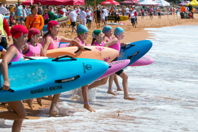 Children's Surfboard Race Sydney