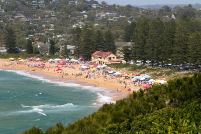 Surf Carnival on Sydney's Newport Beach